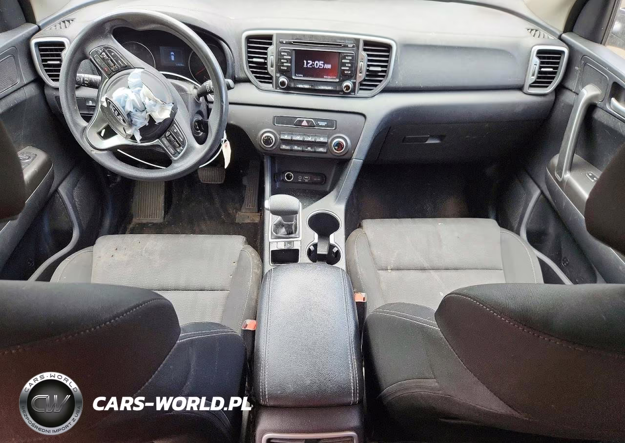 2017 Kia Sportage Lx VIN:KNDPM3AC3H7213993 - 8