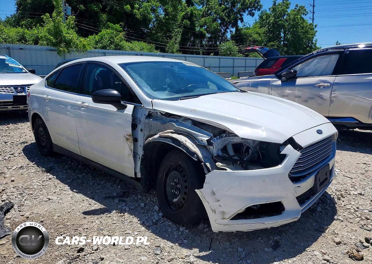 2014 Ford Fusion S VIN:3FA6P0G76ER307775 - 4
