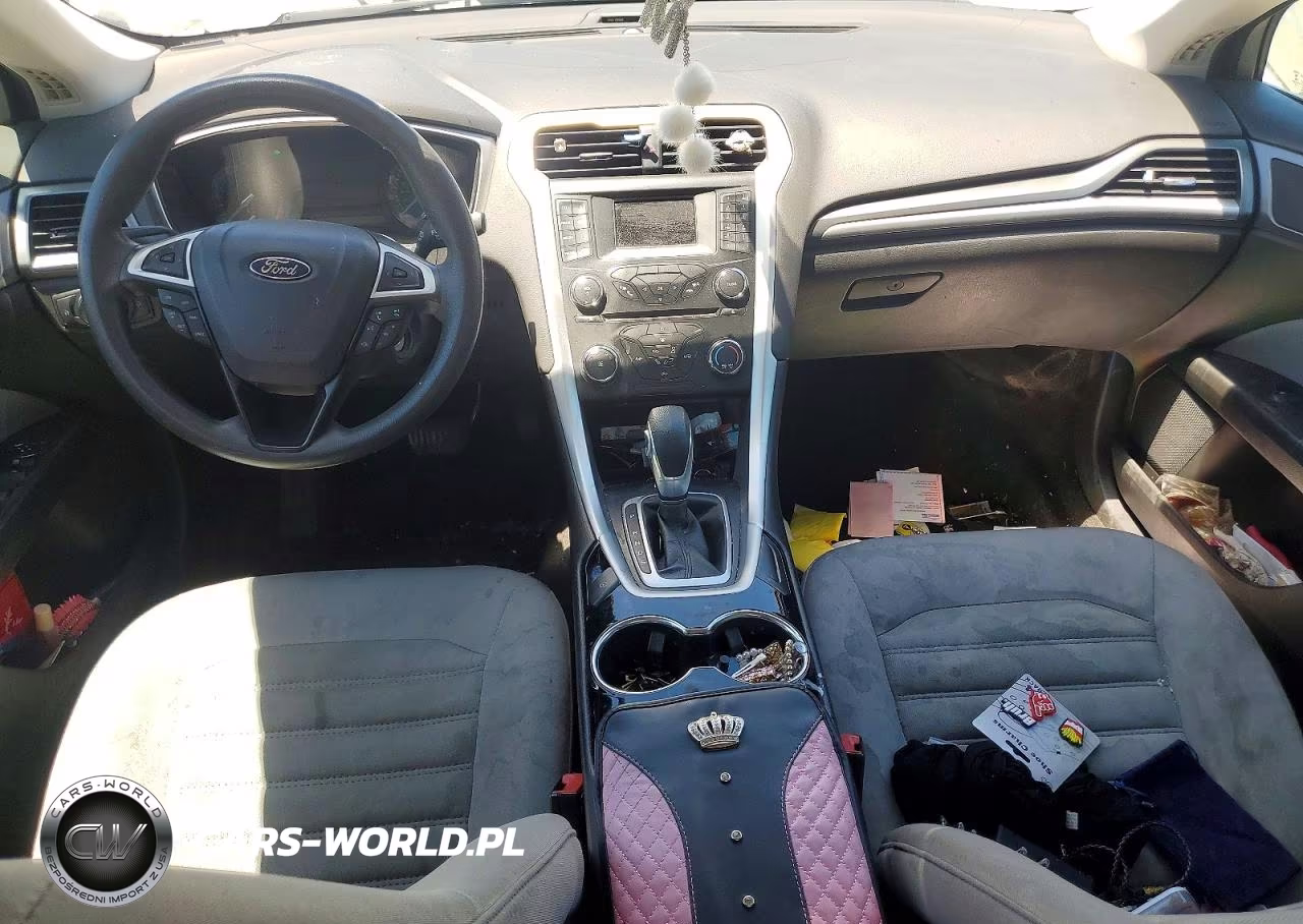 2014 Ford Fusion S VIN:3FA6P0G76ER307775 - 8