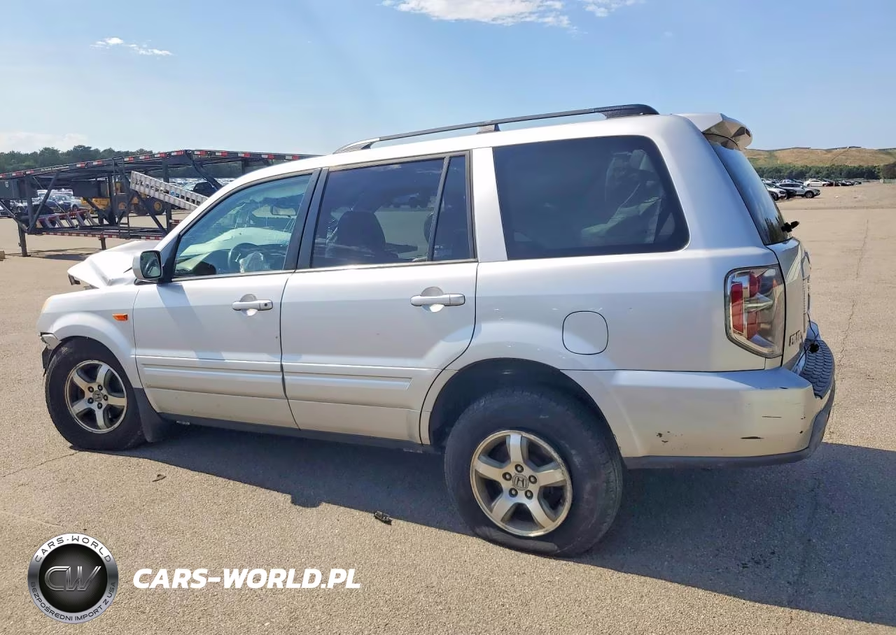 2008 Honda Pilot Exl VIN:5FNYF18508B044049 - 2