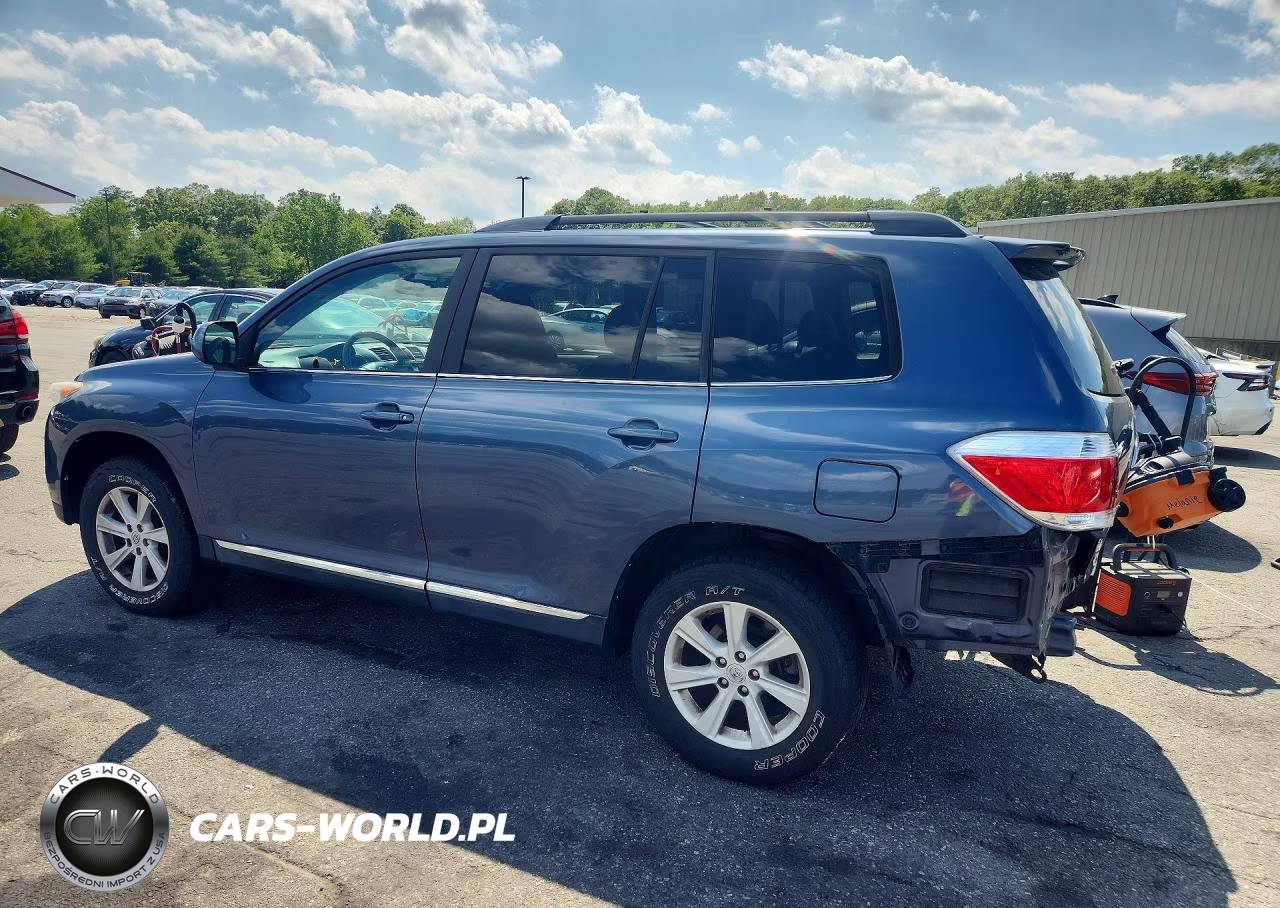 2013 Toyota Highlander Se VIN:5TDBK3EH3DS235465 - 2