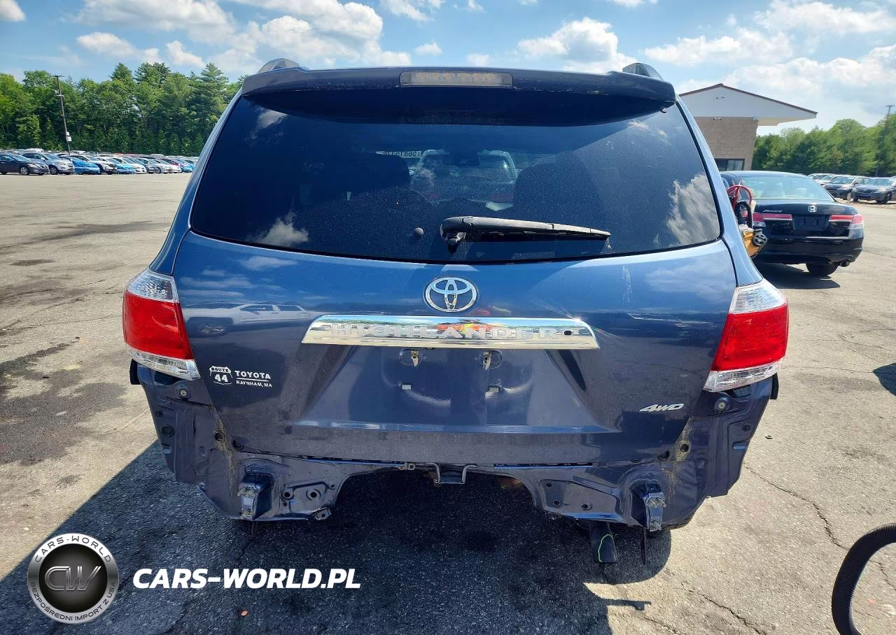 2013 Toyota Highlander Se VIN:5TDBK3EH3DS235465 - 6