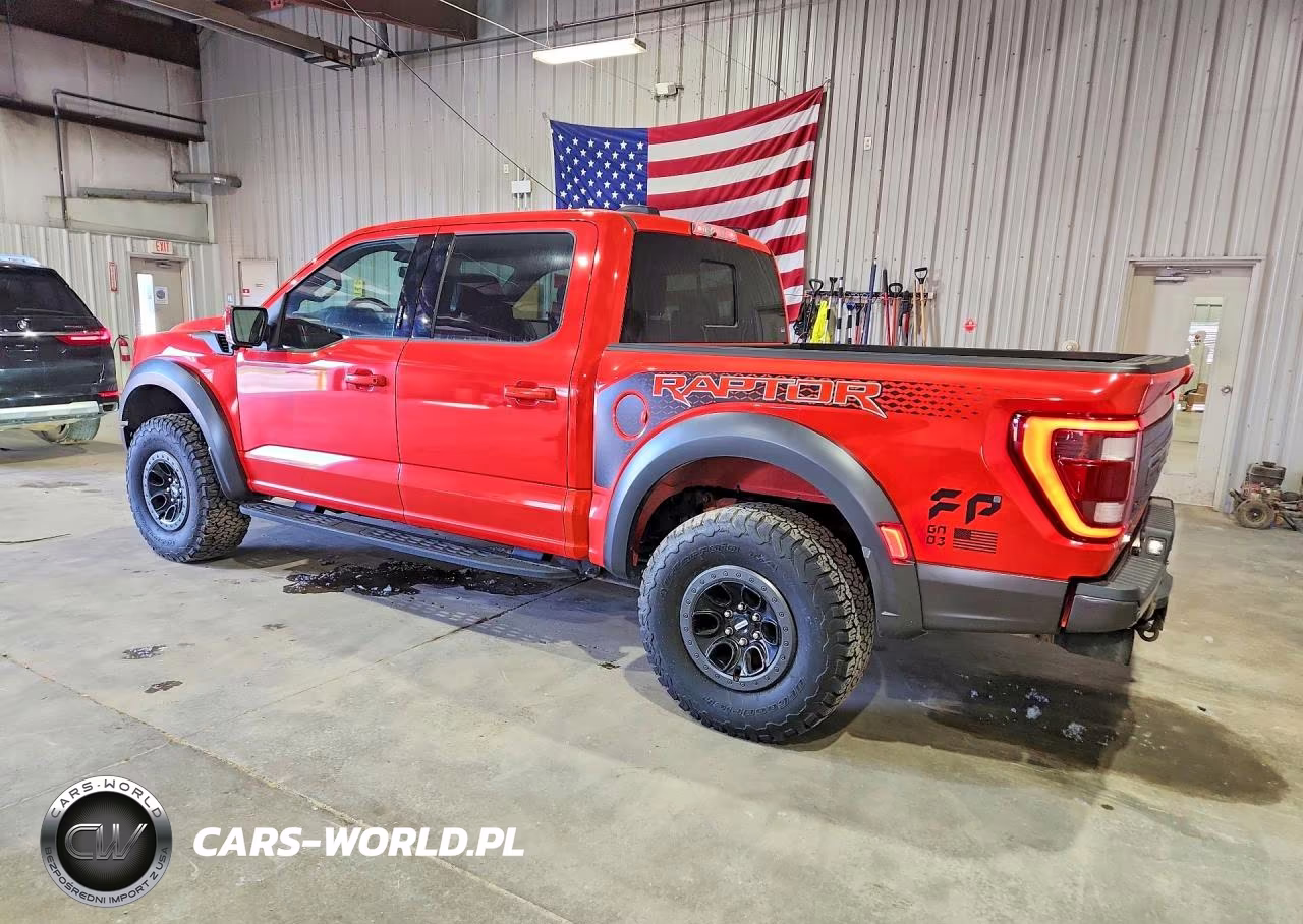 2022 Ford F150 Raptor VIN:1FTFW1RG7NFA86927 - 2