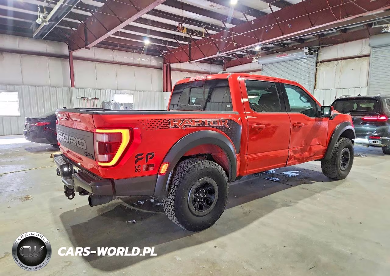 2022 Ford F150 Raptor VIN:1FTFW1RG7NFA86927 - 3
