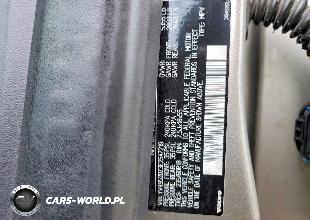 2014 Volvo Xc60 3.2 VIN:YV4952DZ3E2547219 - 13