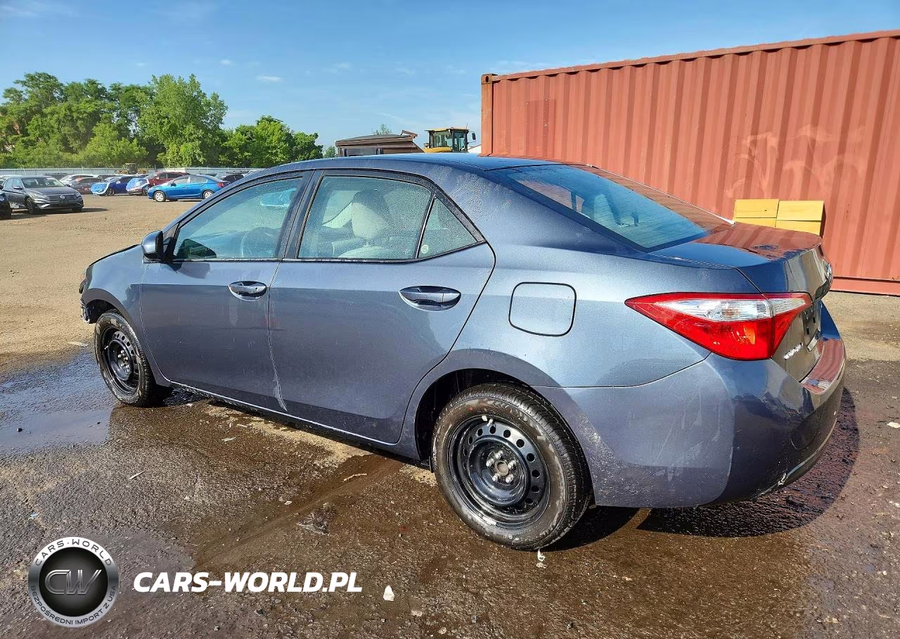 2016 Toyota Corolla Le VIN:2T1BURHE1GC677138 - 2
