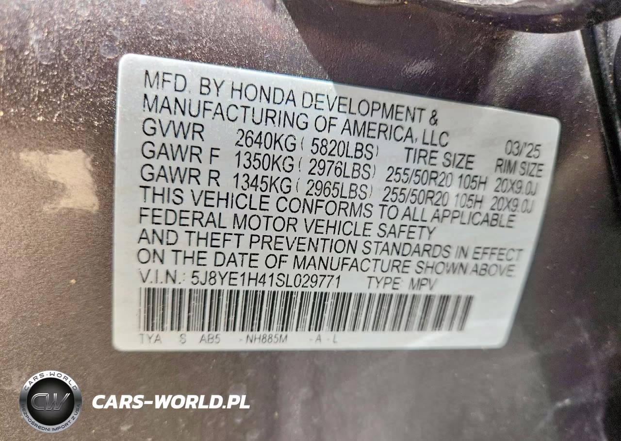 2025 Acura Mdx Technology VIN:5J8YE1H41SL029771 - 13