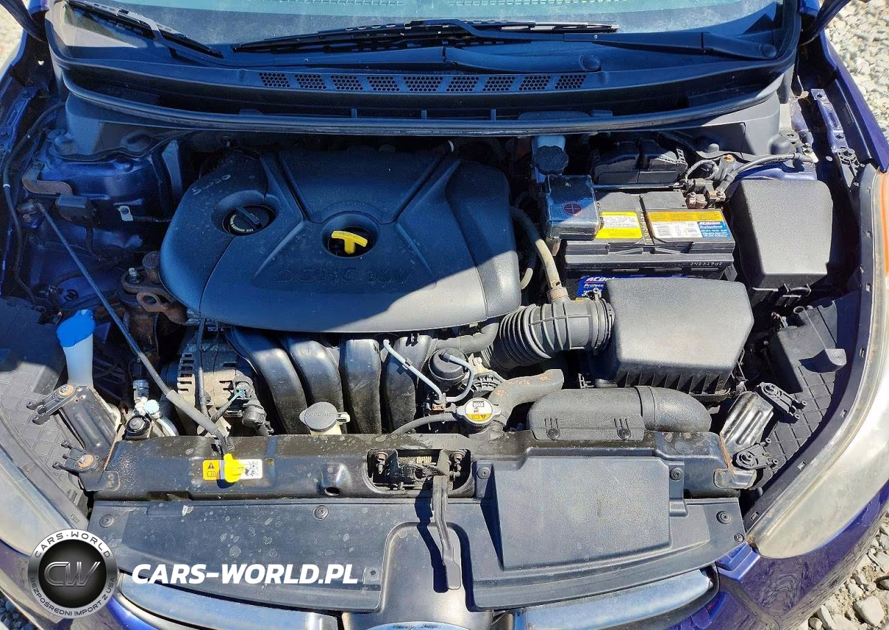 2013 Hyundai Elantra Gls VIN:5NPDH4AE4DH285452 - 11