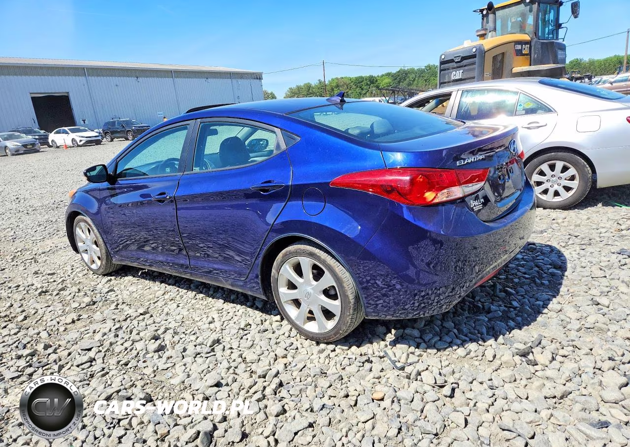 2013 Hyundai Elantra Gls VIN:5NPDH4AE4DH285452 - 2
