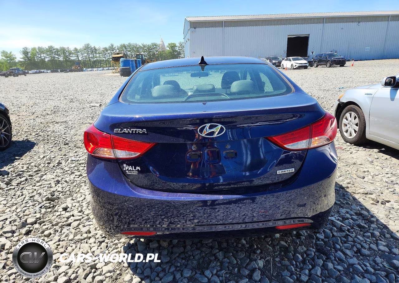 2013 Hyundai Elantra Gls VIN:5NPDH4AE4DH285452 - 6