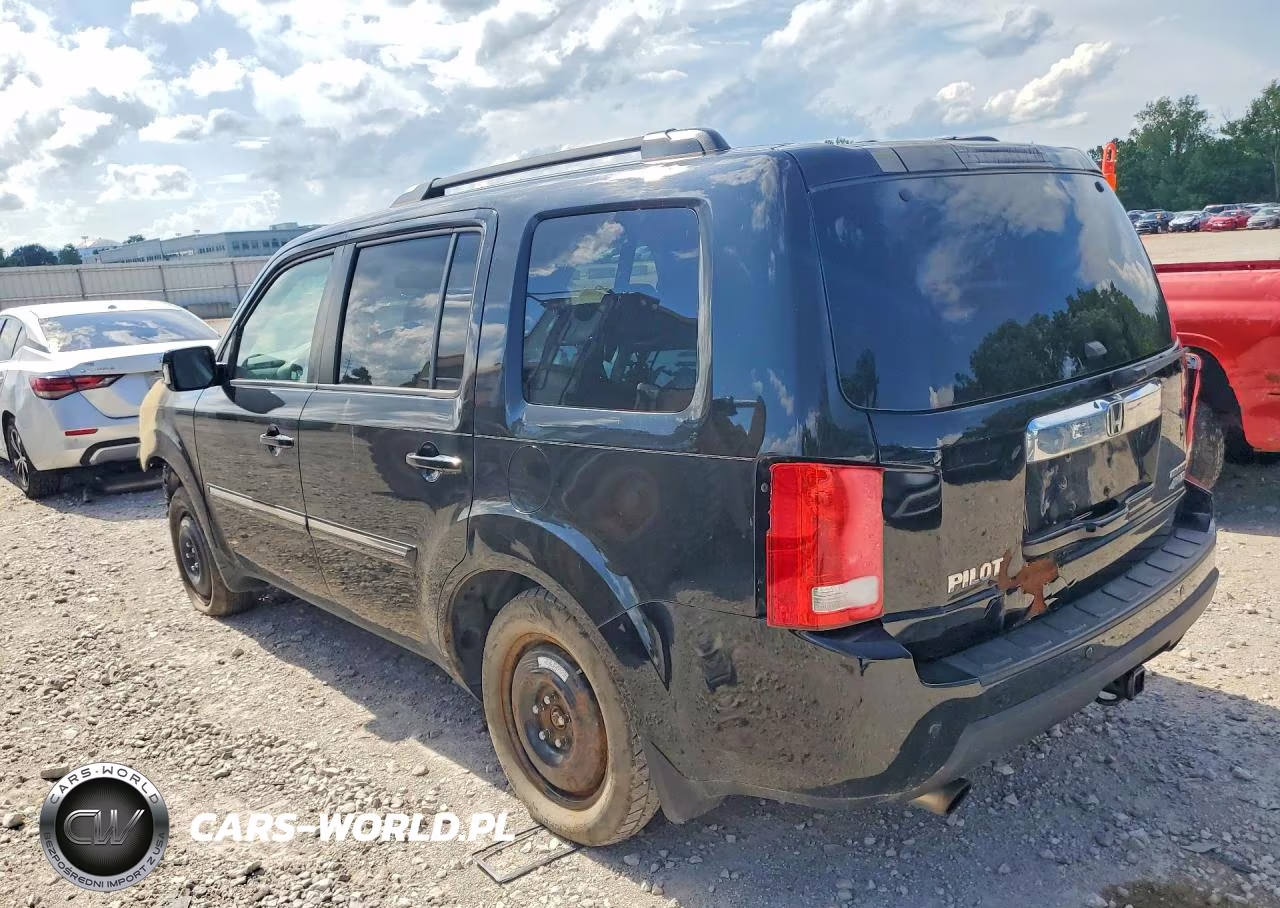 2010 Honda Pilot Touring VIN:5FNYF4H92AB024394 - 2