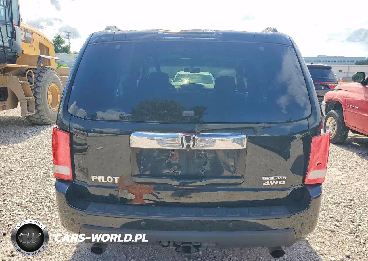 2010 Honda Pilot Touring VIN:5FNYF4H92AB024394 - 6