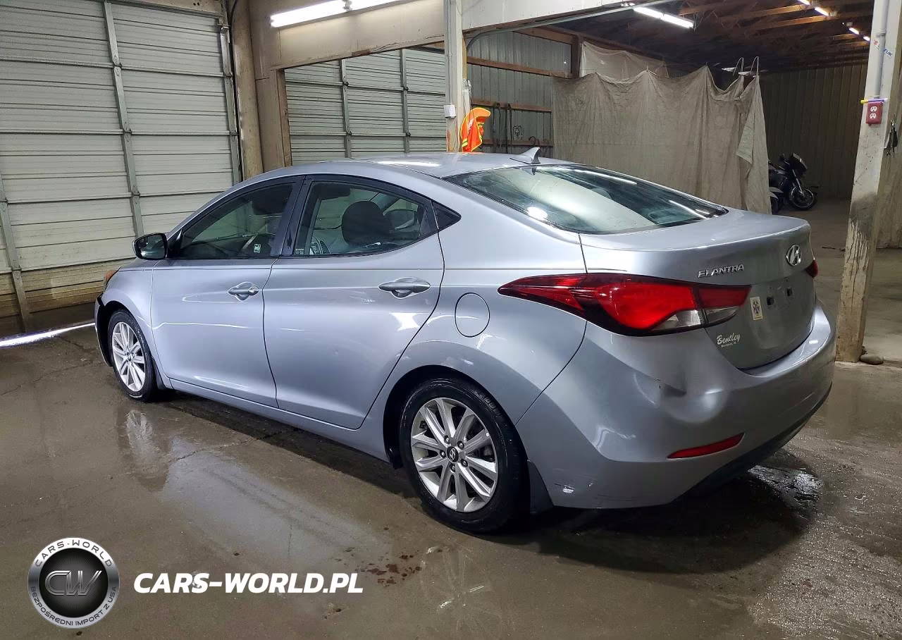 2015 Hyundai Elantra Se VIN:5NPDH4AE0FH607832 - 2