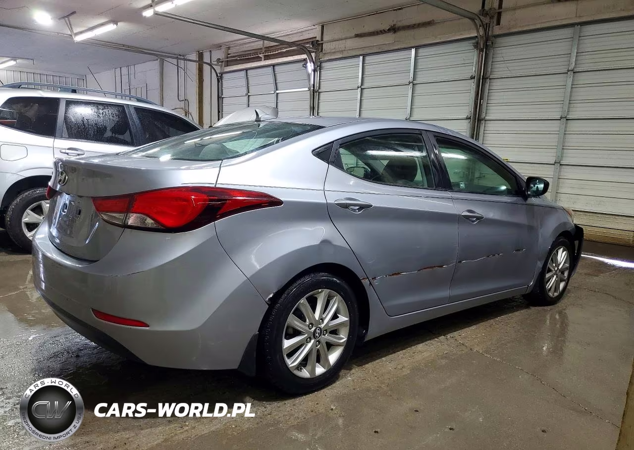 2015 Hyundai Elantra Se VIN:5NPDH4AE0FH607832 - 3