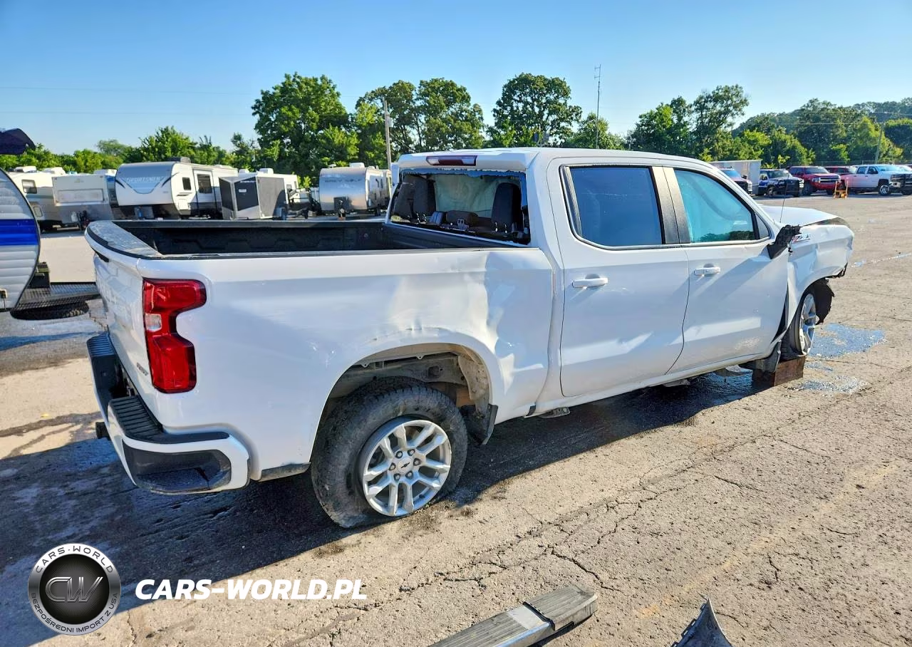 2023 Chevrolet Silverado K1500 Rst VIN:1GCUDEED6PZ225298 - 3
