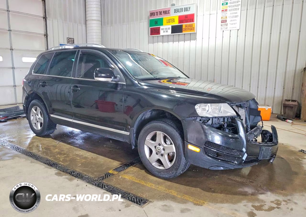 2007 Volkswagen Touareg V6 VIN:WVGZE77L57D009406 - 4
