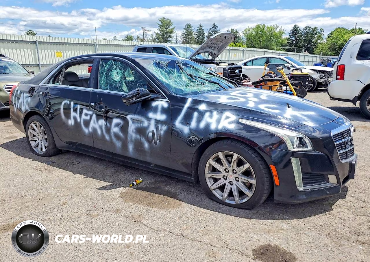 2014 Cadillac Cts VIN:1G6AP5SX5E0192260 - 4