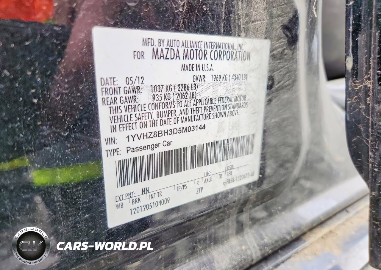 2013 Mazda 6 Sport VIN:1YVHZ8BH3D5M03144 - 12