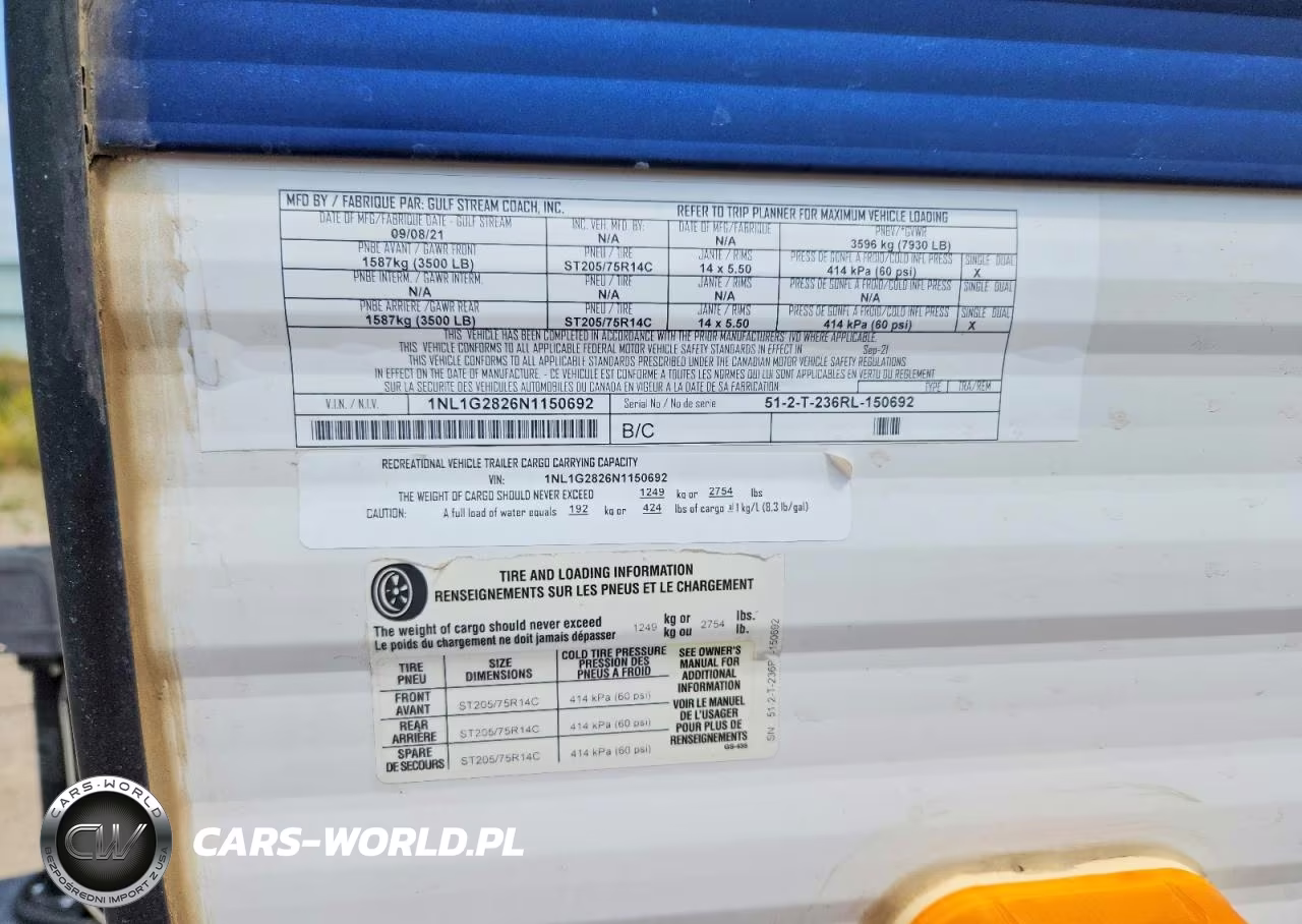 2022 Gulf Stream Conquest Camper VIN:1NL1G2826N1150692 - 8