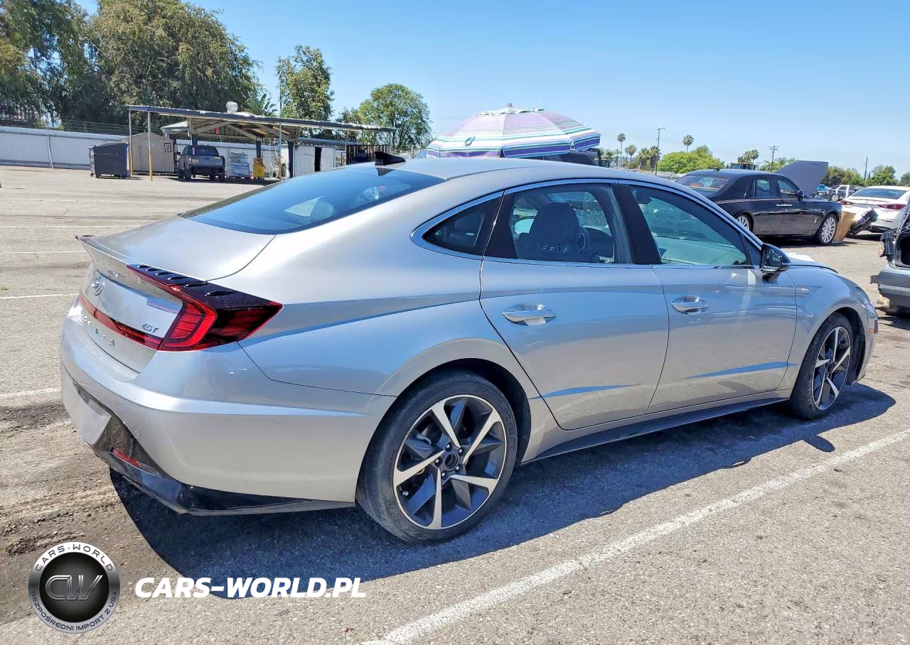 2021 Hyundai Sonata Sel Plus VIN:5NPEJ4J28MH065181 - 3