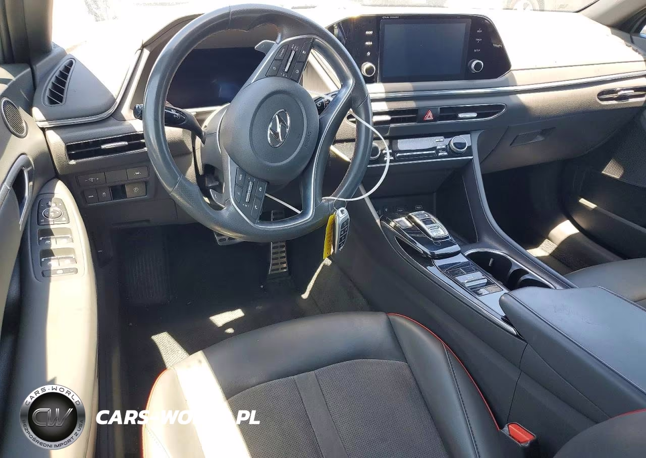 2021 Hyundai Sonata Sel Plus VIN:5NPEJ4J28MH065181 - 8
