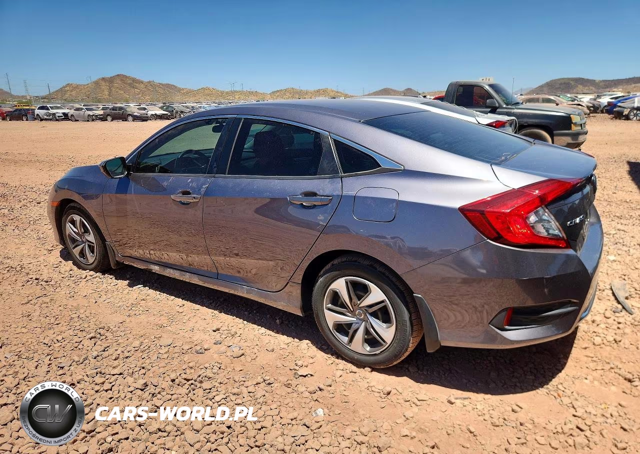 2020 Honda Civic Lx VIN:19XFC2F69LE001085 - 2