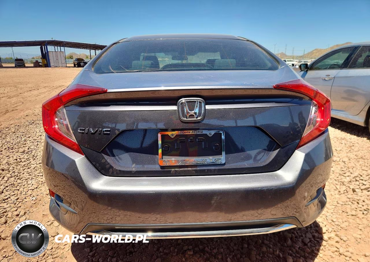 2020 Honda Civic Lx VIN:19XFC2F69LE001085 - 6
