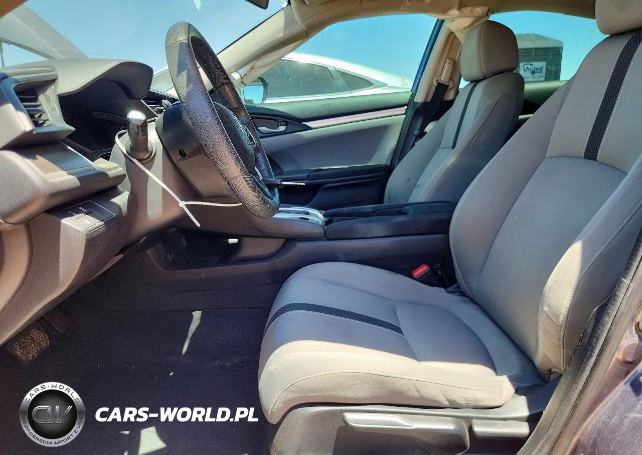 2020 Honda Civic Lx VIN:19XFC2F69LE001085 - 7