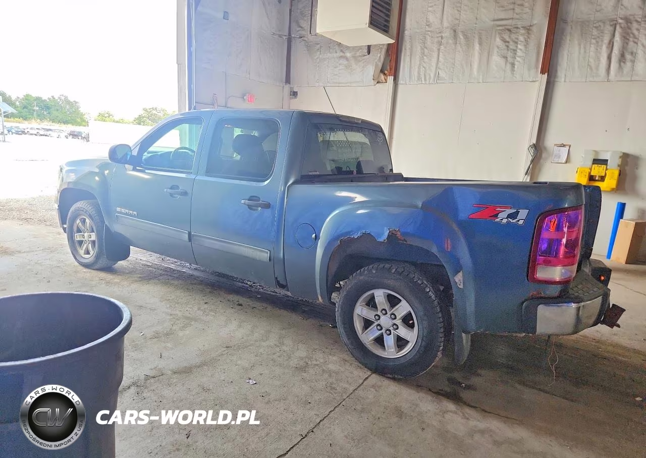 2011 GMC Sierra K1500 Sle VIN:3GTP2VE37BG195814 - 2