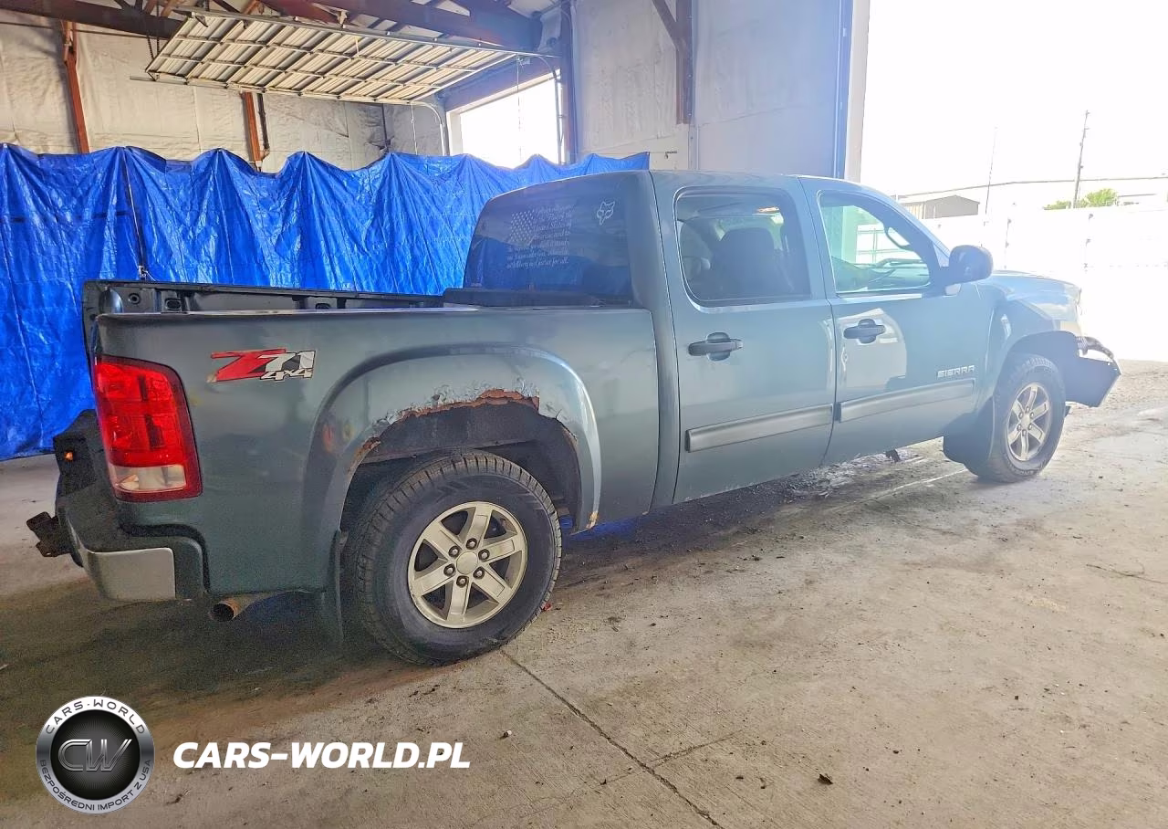 2011 GMC Sierra K1500 Sle VIN:3GTP2VE37BG195814 - 3