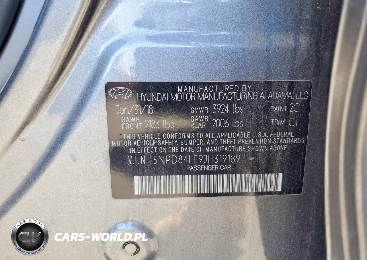 2018 Hyundai Elantra Value Edition VIN:5NPD84LF9JH319189 - 12