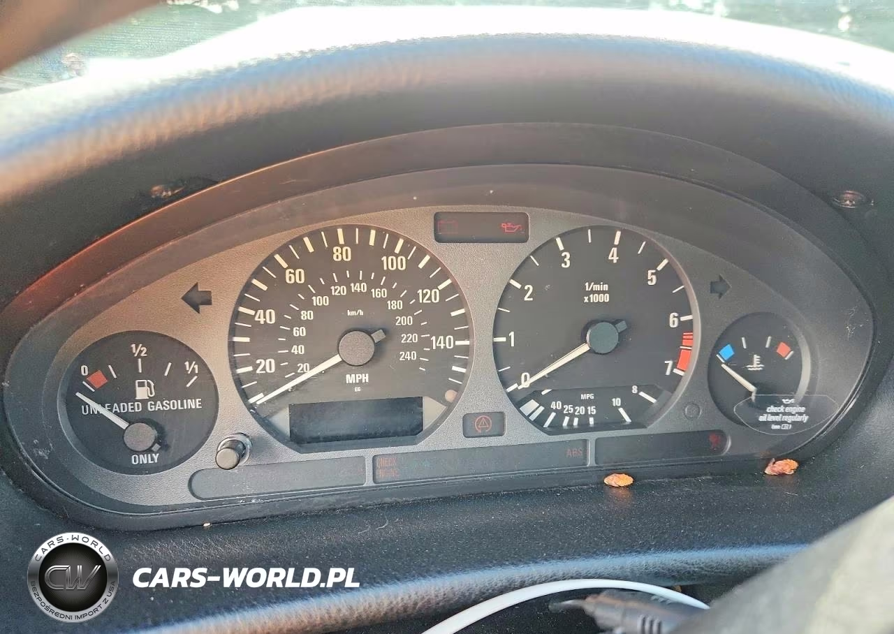 1998 BMW 328 Ic Automatic VIN:WBABK8323WEY87603 - 9