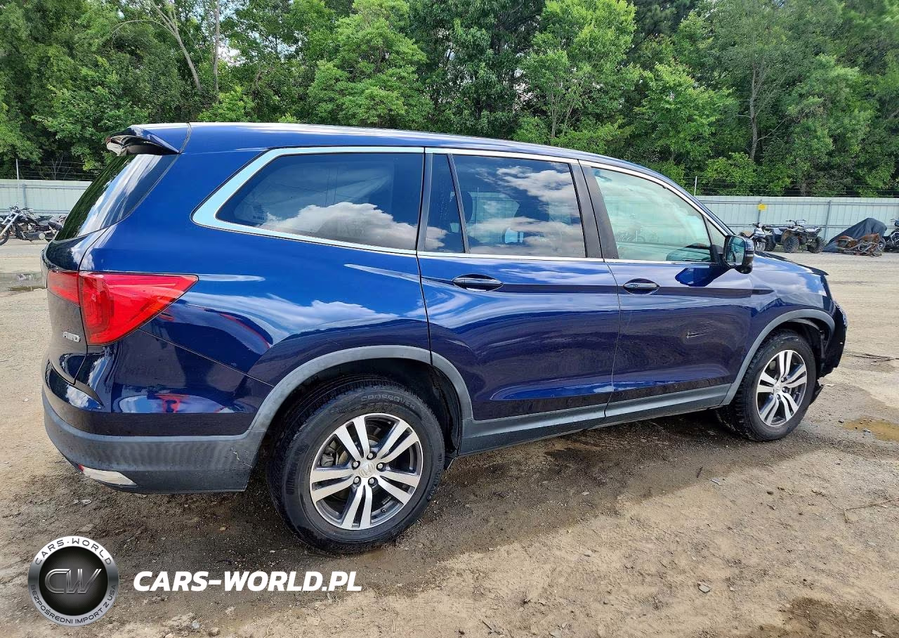 2017 Honda Pilot Exl VIN:5FNYF6H52HB103485 - 3