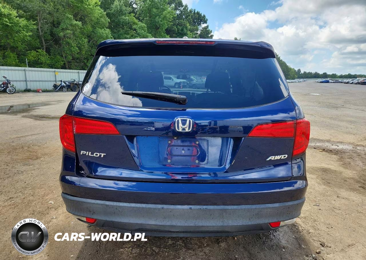 2017 Honda Pilot Exl VIN:5FNYF6H52HB103485 - 6