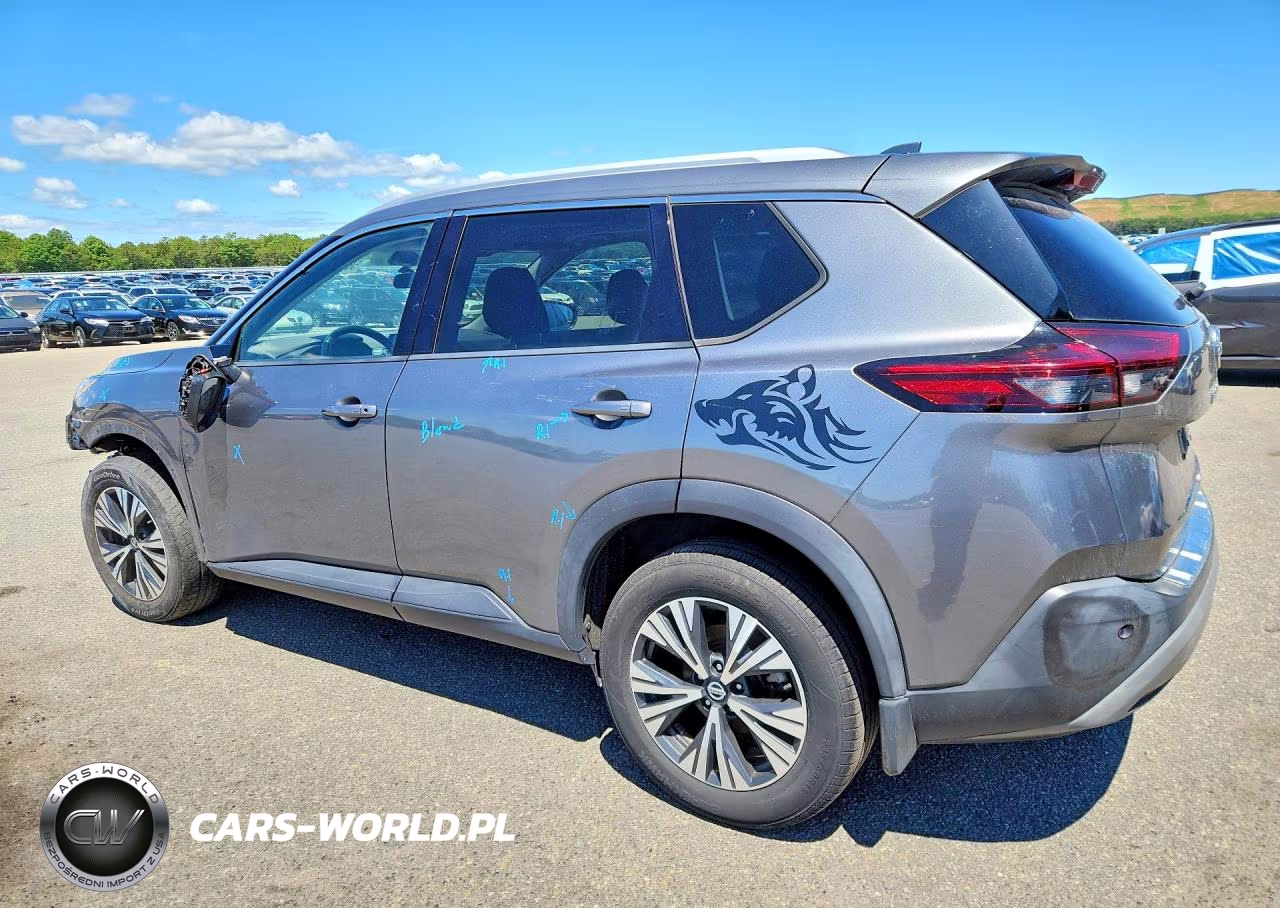 2021 Nissan Rogue Sv VIN:5N1AT3BB2MC673433 - 2