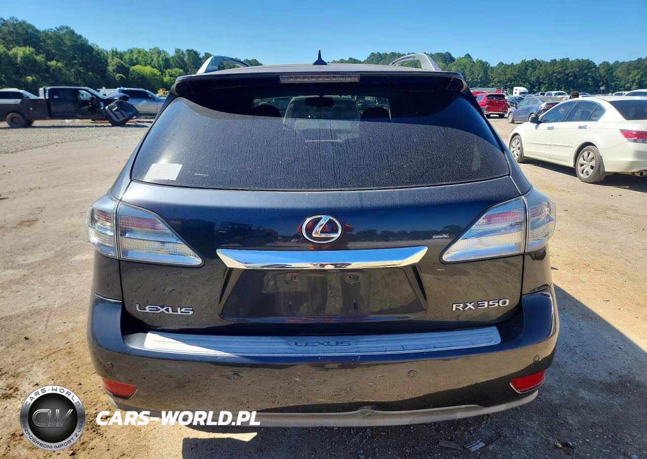 2010 Lexus Rx 350 VIN:2T2ZK1BA9AC024152 - 6