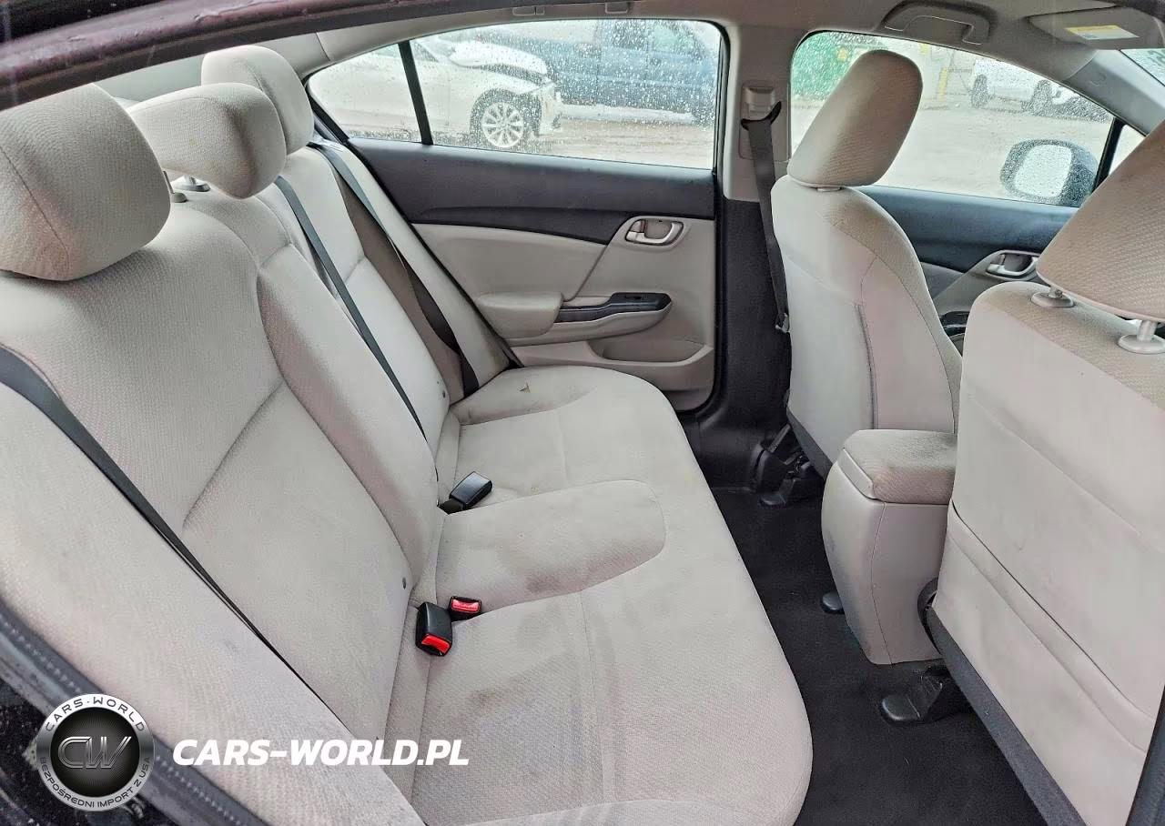 2013 Honda Civic Lx VIN:2HGFB2F51DH513201 - 10