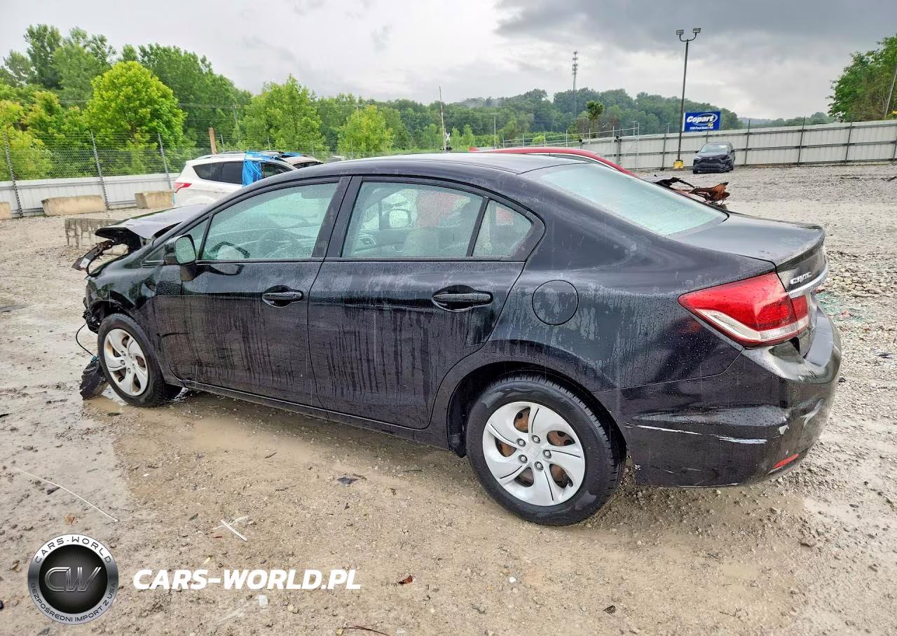 2013 Honda Civic Lx VIN:2HGFB2F51DH513201 - 2