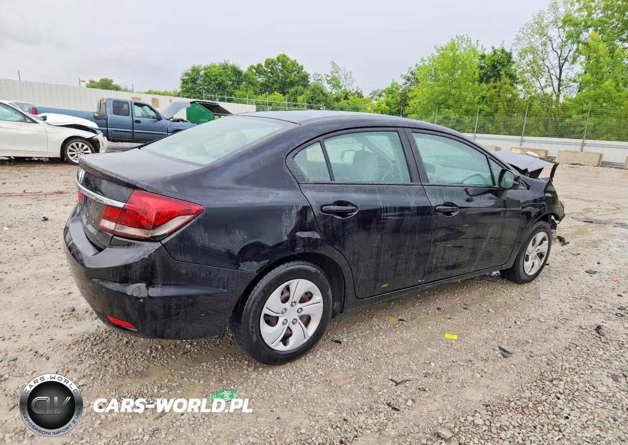 2013 Honda Civic Lx VIN:2HGFB2F51DH513201 - 3