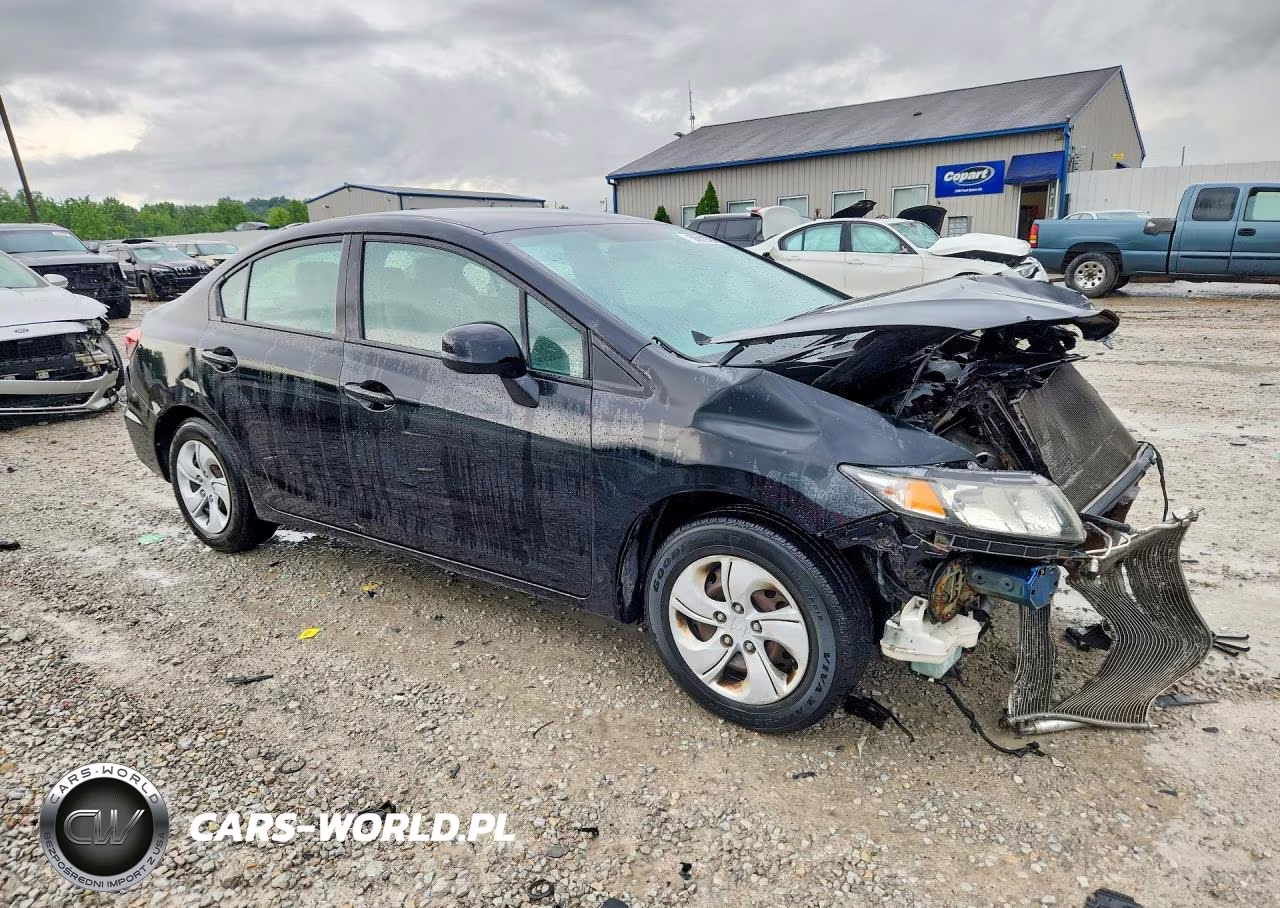 2013 Honda Civic Lx VIN:2HGFB2F51DH513201 - 4
