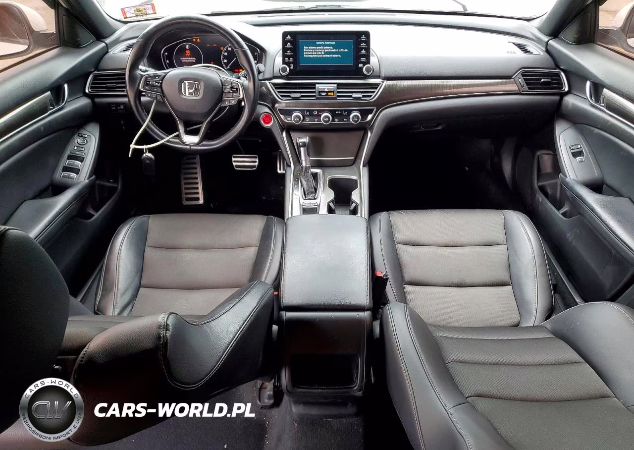 2018 Honda Accord Sport VIN:1HGCV1F30JA153769 - 8