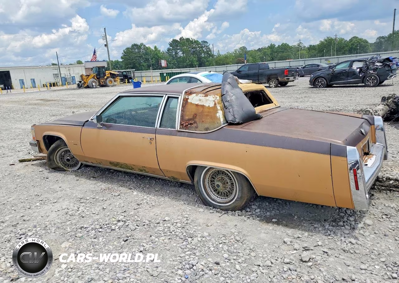 1981 Cadillac Deville VIN:1G6AD479XB9209963 - 2