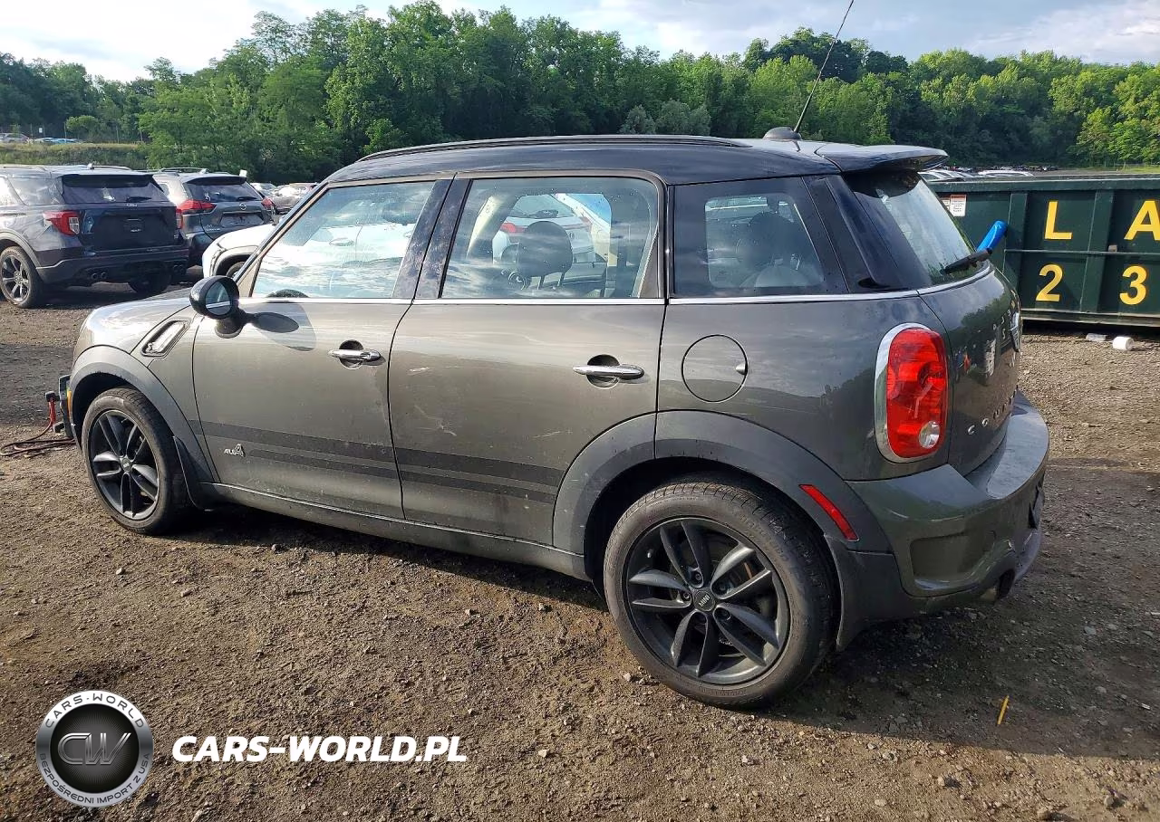 2014 Mini Cooper S Countryman VIN:WMWZC5C56EWP37370 - 2