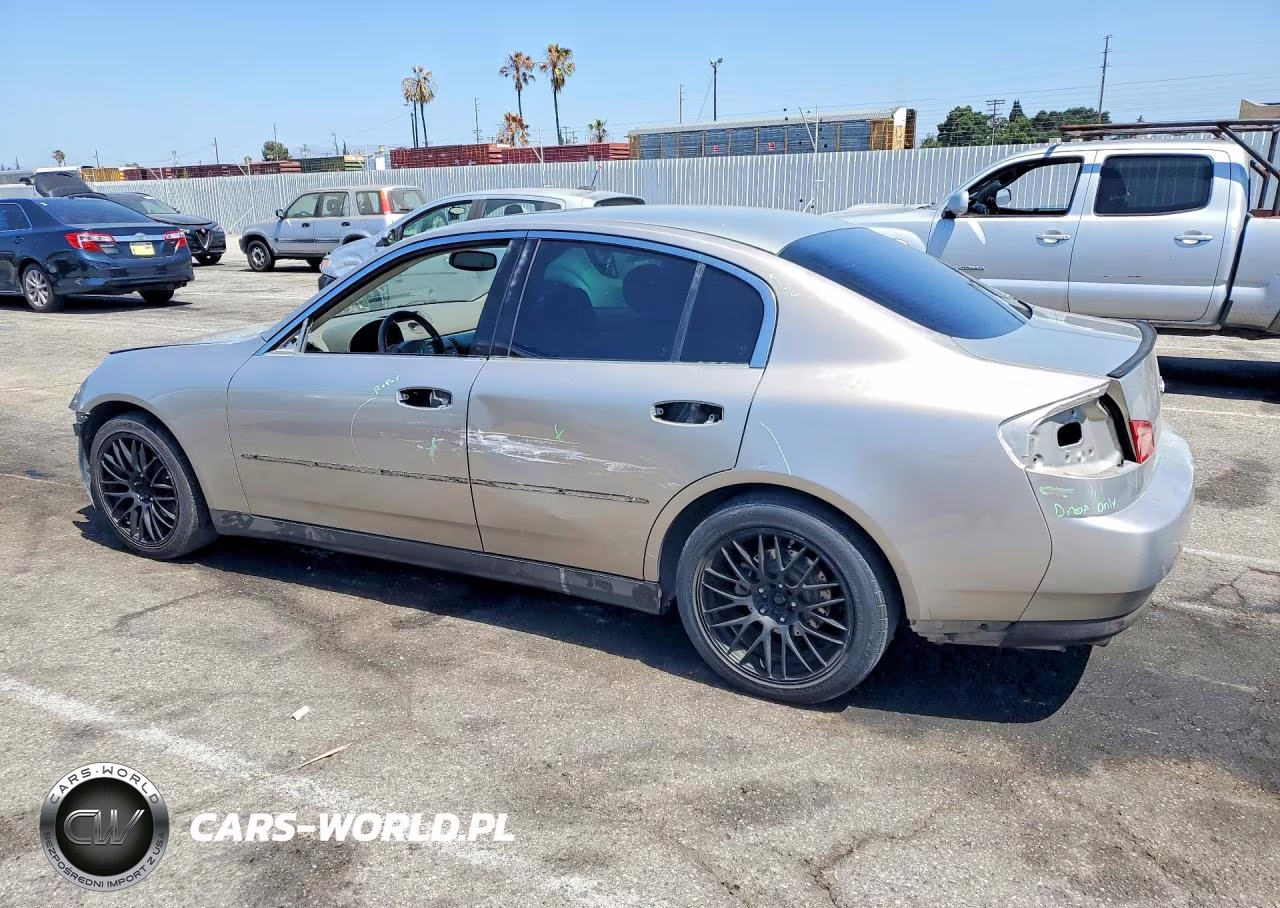 2004 Infiniti G35 Base VIN:JNKCV51E84M605354 - 2