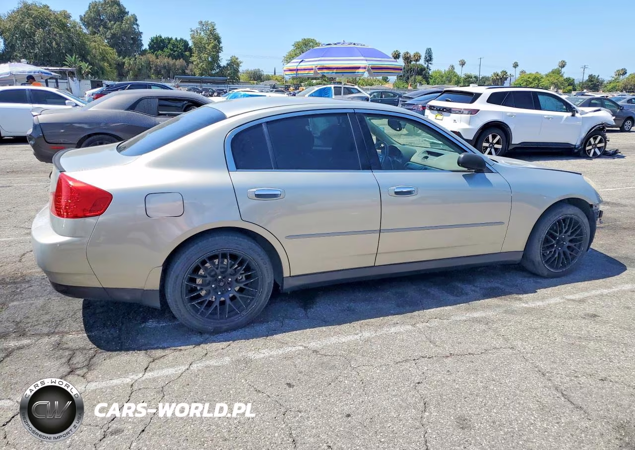 2004 Infiniti G35 Base VIN:JNKCV51E84M605354 - 3