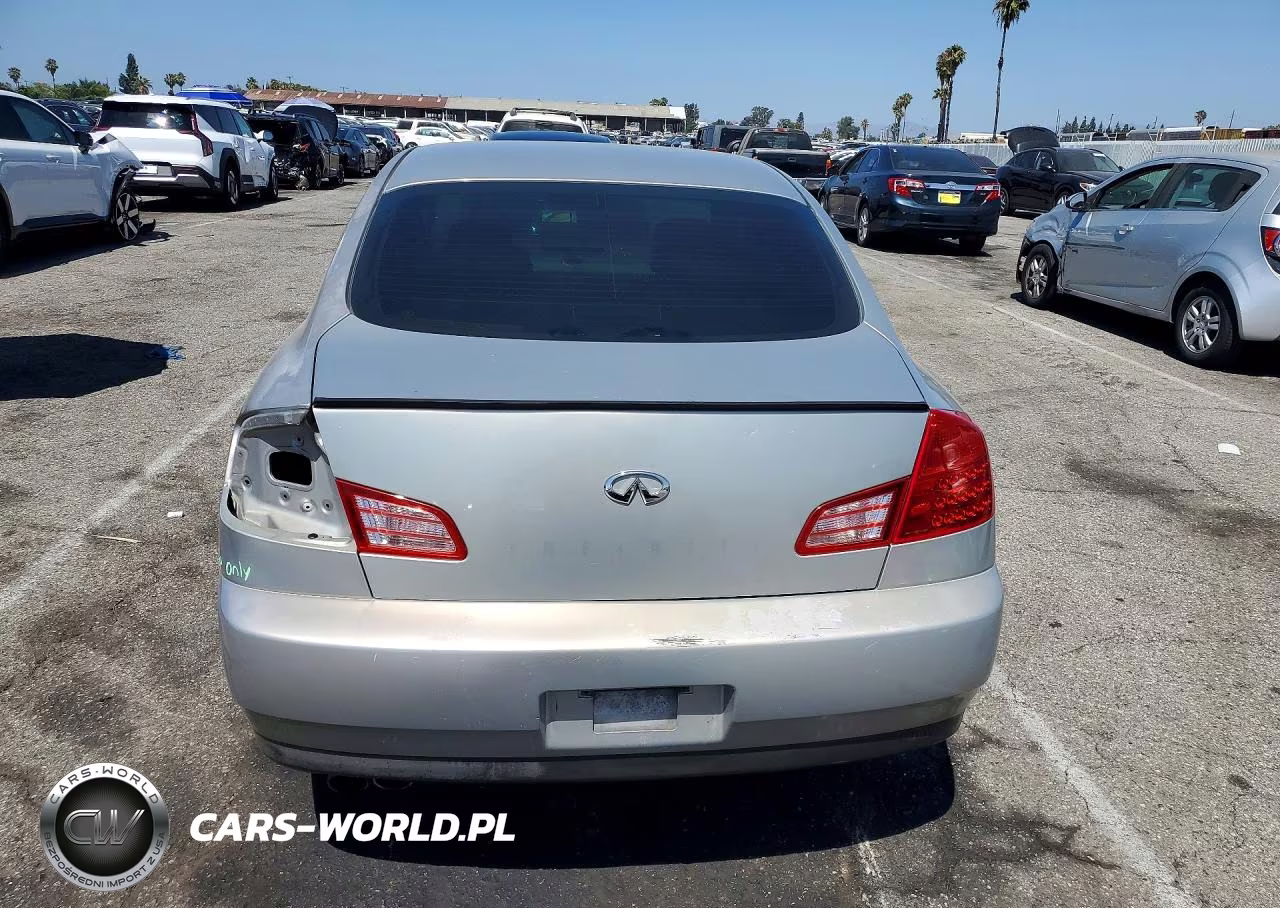2004 Infiniti G35 Base VIN:JNKCV51E84M605354 - 6