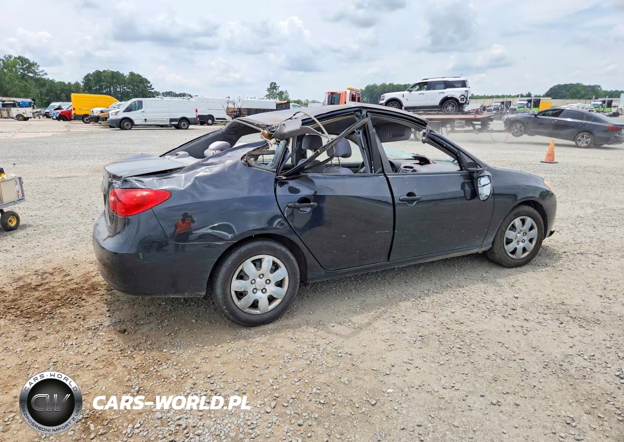 2007 Hyundai Elantra Gls VIN:KMHDU46D37U019938 - 3