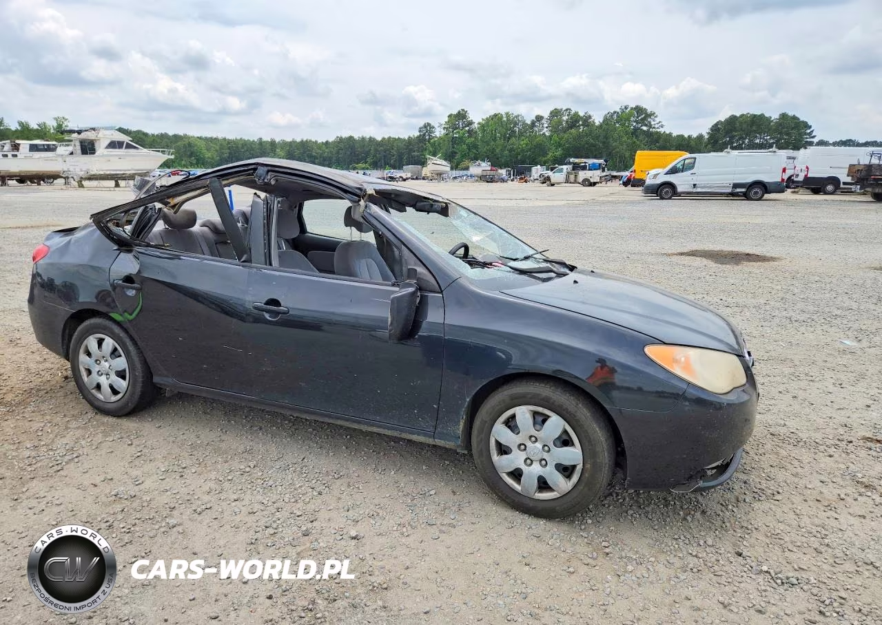 2007 Hyundai Elantra Gls VIN:KMHDU46D37U019938 - 4
