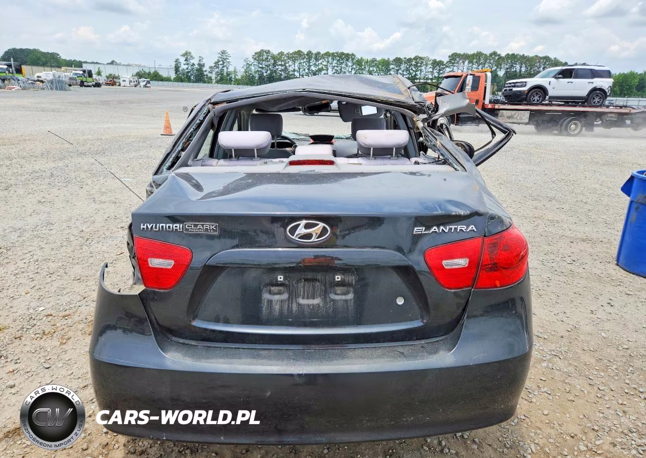 2007 Hyundai Elantra Gls VIN:KMHDU46D37U019938 - 6