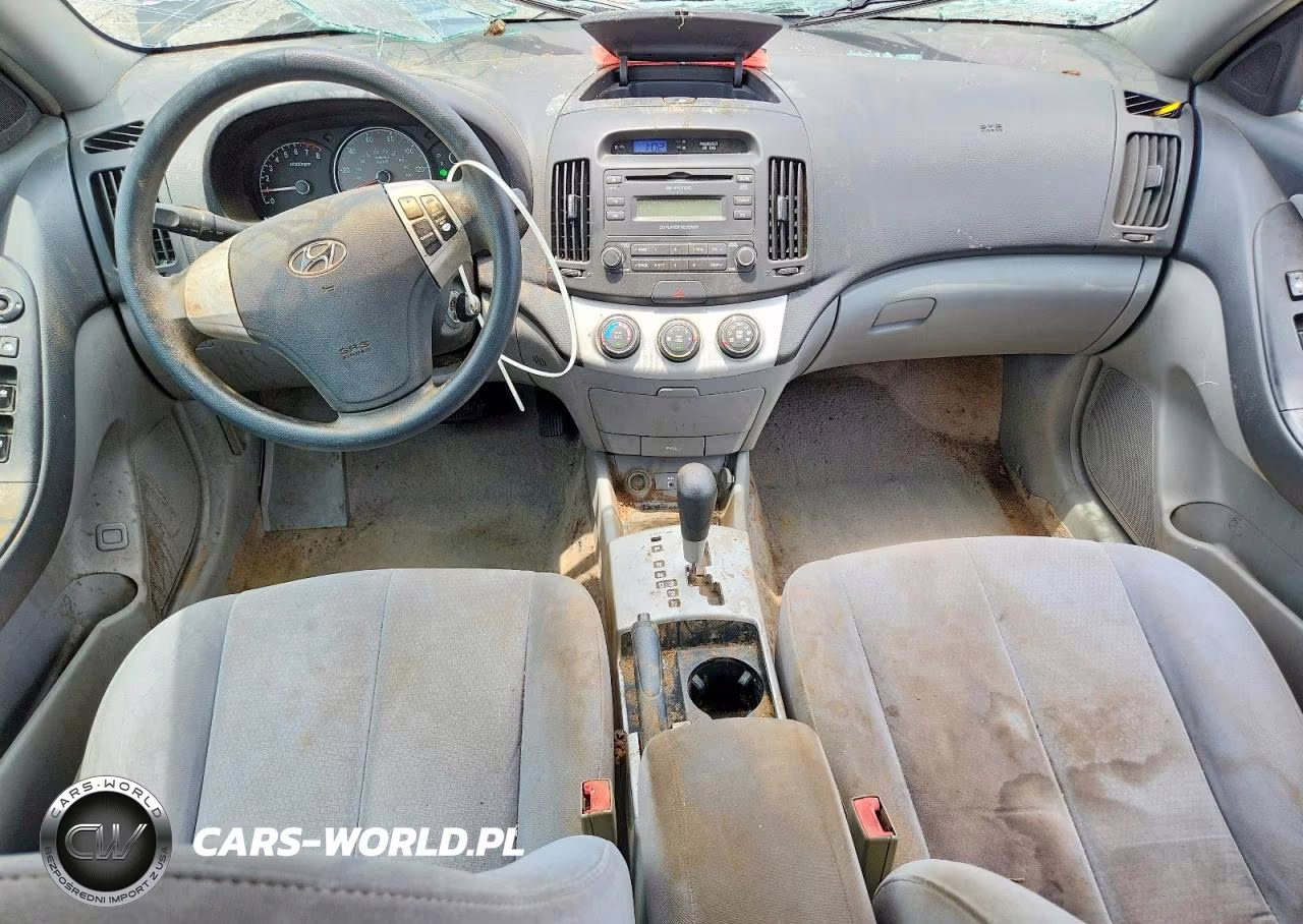 2007 Hyundai Elantra Gls VIN:KMHDU46D37U019938 - 8